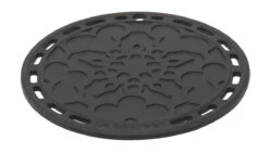 Le Creuset Pannenonderzetter ø 20 Cm Silicone Zwart