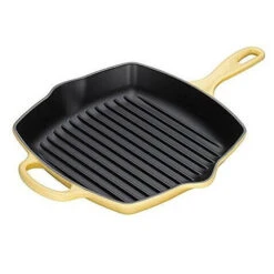Le Creuset Skillet Grill Vierkant 26 Cm Gietijzer Soleil