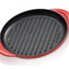 Le Creuset Grill Rond ø 25 Cm Gietijzer Kersrood -Keukengerei Verkoop 20204250600460