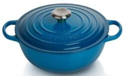 Le Creuset Wok-braadpan 4,1 Liter ø 26 Cm Gietijzer Marseilleblauw