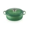Le Creuset Signature Braadpan Ovaal 4,7 Liter ø 29 Cm Gietijzer Bamboo -Keukengerei Verkoop 21178294082430 le creuset bamboo signature cast iron 29cm oval casserole green main 1500x1500 1