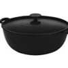 Le Creuset Wok-braadpan 4,1 Liter ø 26 Cm Gietijzer Mat Zwart
