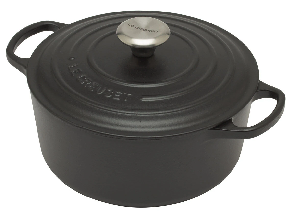 Le Creuset Signature Braadpan 4,2 Liter ø 24 Cm Gietijzer Matzwart 3 Le Creuset Signature Braadpan 4,2 Liter ø 24 Cm Gietijzer Matzwart