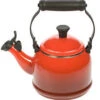 Le Creuset Demi Fluitketel 1,1 Liter Staal Kersrood -Keukengerei Verkoop 3832 23789 1