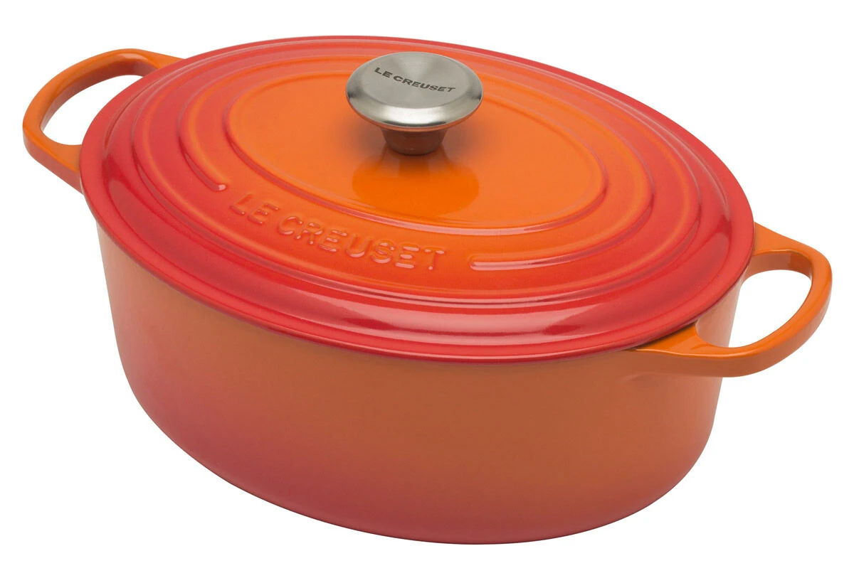 Le Creuset Signature Braadpan Ovaal 4,7 Liter ø 29 Cm Gietijzer Vulcanique 3 Le Creuset Signature Braadpan Ovaal 4,7 Liter ø 29 Cm Gietijzer Vulcanique
