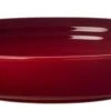 Le Creuset Diep Bord ø 22 Cm Aardewerk Kersrood -Keukengerei Verkoop 70102220600099 le creuset dk