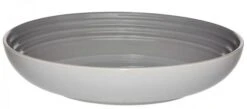 Le Creuset Diep Bord ø 22 Cm Aardewerk Mist Grey