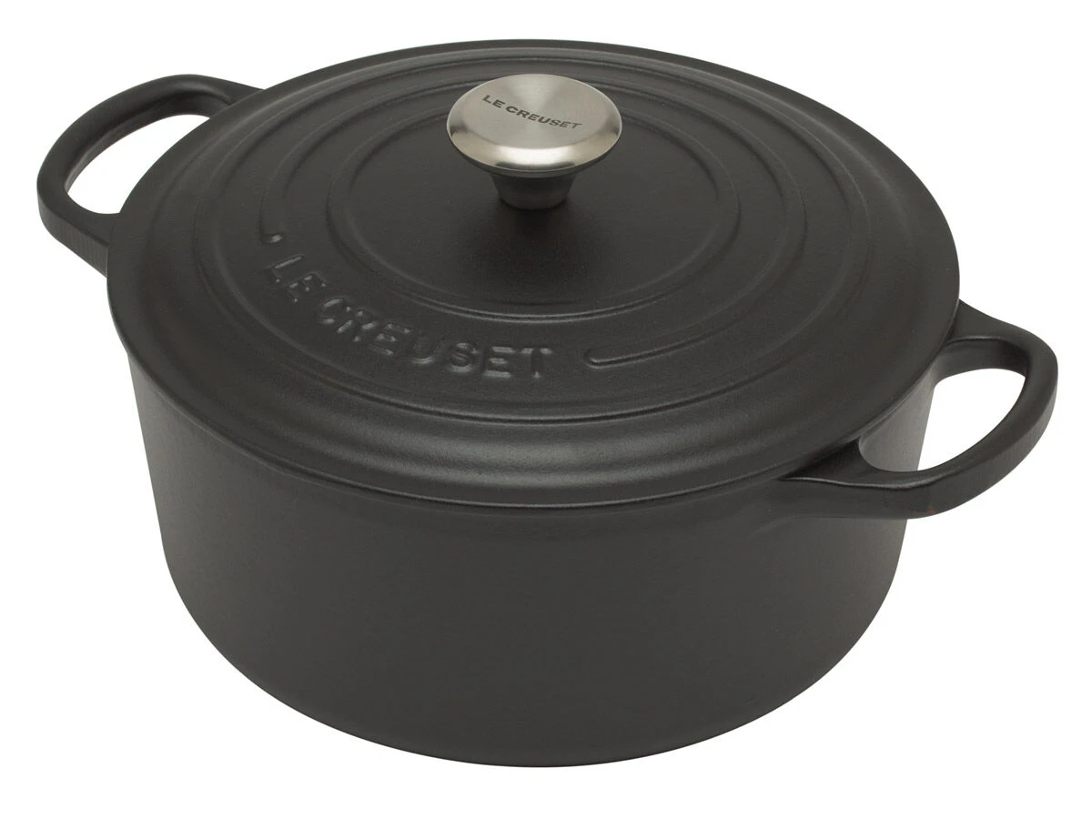 Le Creuset Signature Braadpan 3,3 Liter ø 22 Cm Gietijzer Matzwart 3 Le Creuset Signature Braadpan 3,3 Liter ø 22 Cm Gietijzer Matzwart