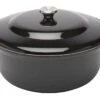 Le Creuset Faitout Braadpan Met Plaatstalen Deksel 7,8 Liter ø 32 Cm Gietijzer Zwart -Keukengerei Verkoop 8979 41983 1