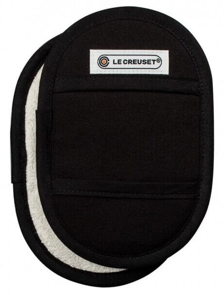 Le Creuset Pannenlappen 18 X 12,5 Cm Katoen Zwart 2 Stuks 3 Le Creuset Pannenlappen 18 X 12,5 Cm Katoen Zwart 2 Stuks