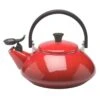 Le Creuset Zen Fluitketel 1,5 Liter Staal Kersrood -Keukengerei Verkoop 9584 42060 1