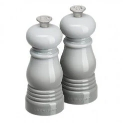 Le Creuset Peper- En Zoutmolen 11 Cm Kunststof Mist Grey 2-delig