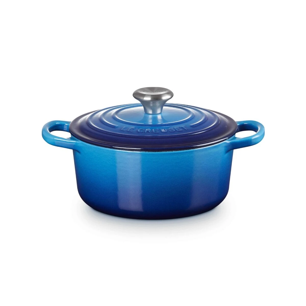 Le Creuset Signature Braadpan 1,8 Liter ø 18 Cm Gietijzer Azure 4 Le Creuset Signature Braadpan 1,8 Liter ø 18 Cm Gietijzer Azure - Afbeelding 2