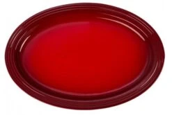 Le Creuset Ovale Schaal ø 46 Cm Aardewerk Kersrood