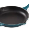 Le Creuset Skillet Hoge Koekenpan ø 26 Cm Gietijzer Deep Teal -Keukengerei Verkoop gietijzeren ronde hoge skillet in deep teal 26cm 1 1550242377 1000x1000