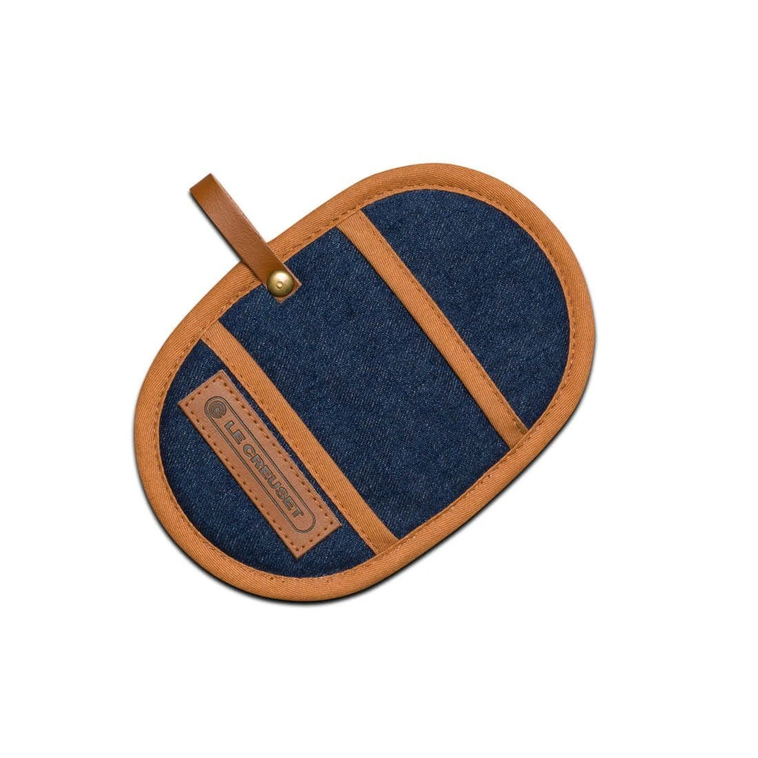 Le Creuset Pannenlap 18 X 12,5 Cm Textiel Denim 2 Stuks 3 Le Creuset Pannenlap 18 X 12,5 Cm Textiel Denim 2 Stuks