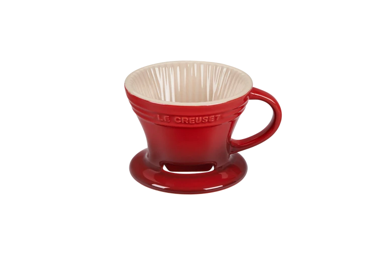 Le Creuset Koffiefilter 300 Ml Aardewerk Kersrood 3 Le Creuset Koffiefilter 300 Ml Aardewerk Kersrood