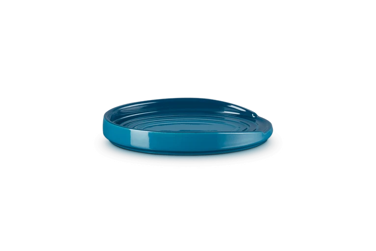 Le Creuset Ovale Lepelhouder 15 Cm Aardewerk Deep Teal 4 Le Creuset Ovale Lepelhouder 15 Cm Aardewerk Deep Teal - Afbeelding 2