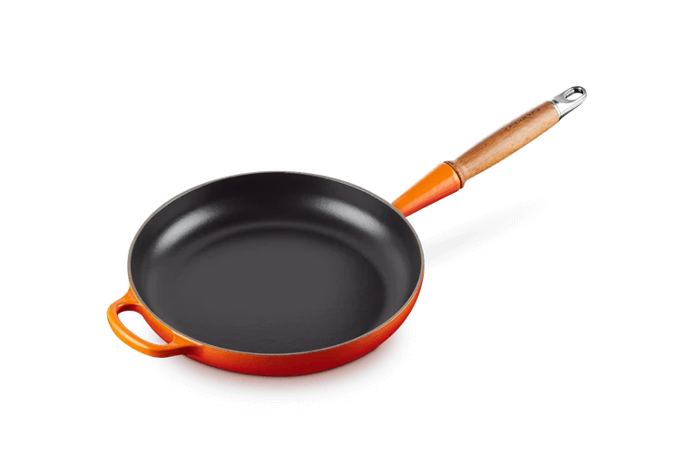 Le Creuset Koekenpan Rond Met Open Greep ø 26 Cm Gietijzer Vulcanique 5 Le Creuset Koekenpan Rond Met Open Greep ø 26 Cm Gietijzer Vulcanique - Afbeelding 3