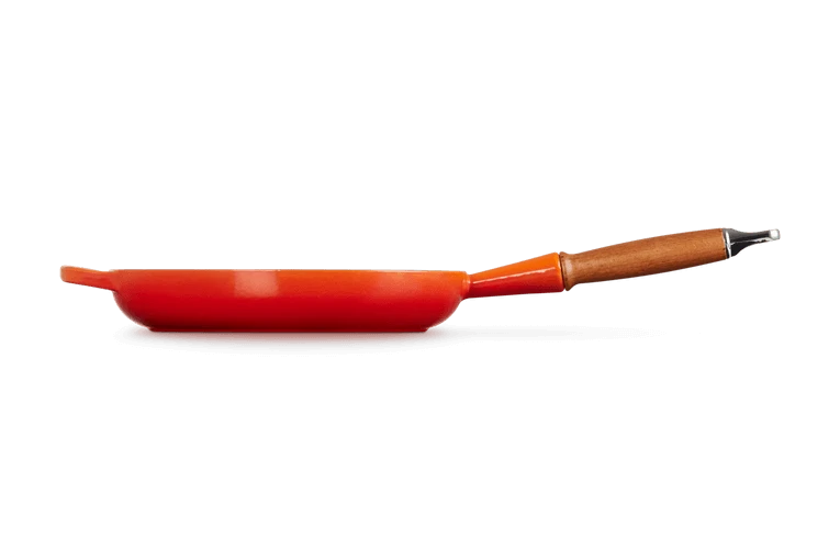 Le Creuset Koekenpan Rond Met Open Greep ø 26 Cm Gietijzer Vulcanique 4 Le Creuset Koekenpan Rond Met Open Greep ø 26 Cm Gietijzer Vulcanique - Afbeelding 2