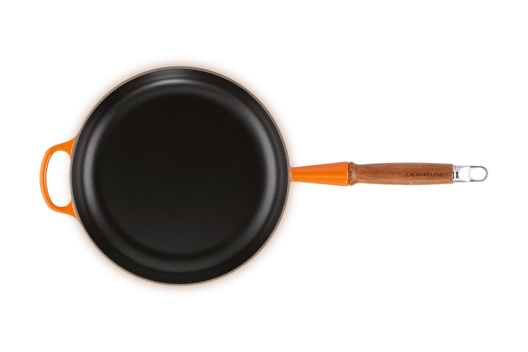Le Creuset Koekenpan Rond Met Open Greep ø 26 Cm Gietijzer Vulcanique 6 Le Creuset Koekenpan Rond Met Open Greep ø 26 Cm Gietijzer Vulcanique - Afbeelding 4