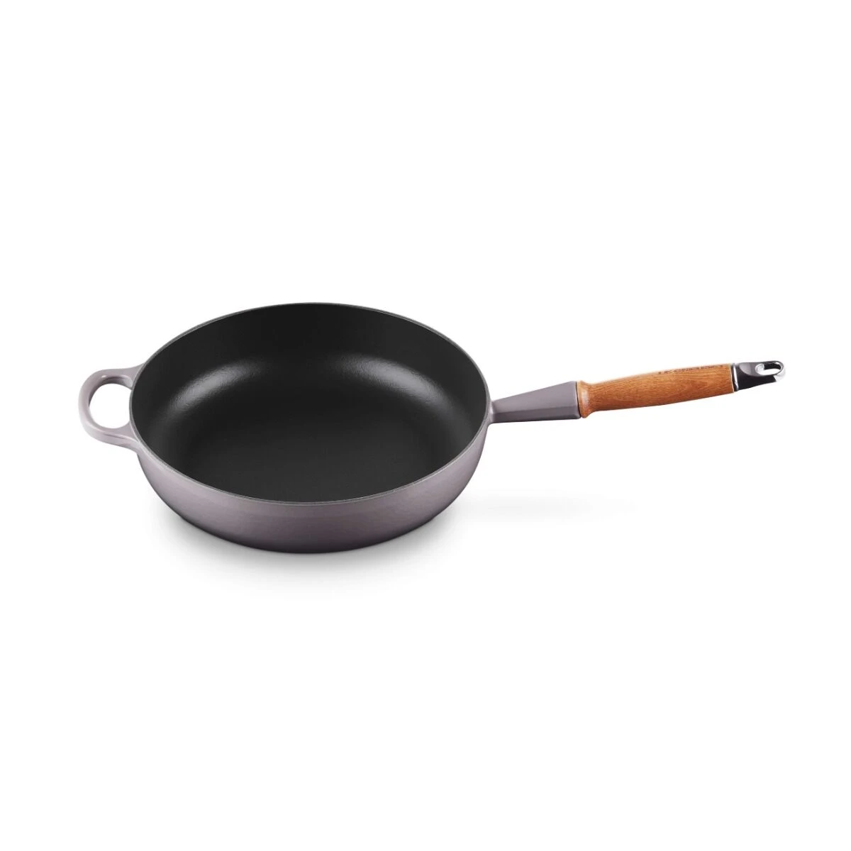 Le Creuset Sauteerpan Rond Met Open Greep ø 28 Cm Gietijzer Flint