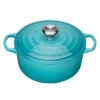 Le Creuset Signature Braadpan 2,4 Liter ø 20 Cm Gietijzer Caribbean Blue -Keukengerei Verkoop le creuset signature braadpan 20cm caribbean blauw