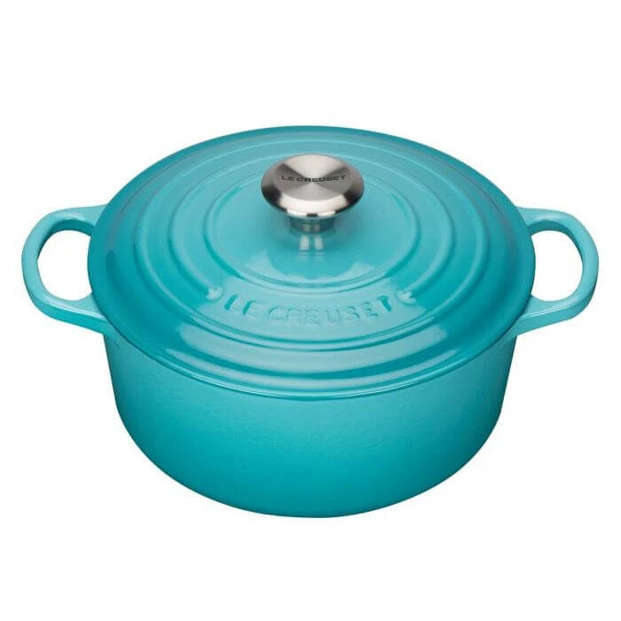 Le Creuset Signature Braadpan 2,4 Liter ø 20 Cm Gietijzer Caribbean Blue 3 Le Creuset Signature Braadpan 2,4 Liter ø 20 Cm Gietijzer Caribbean Blue