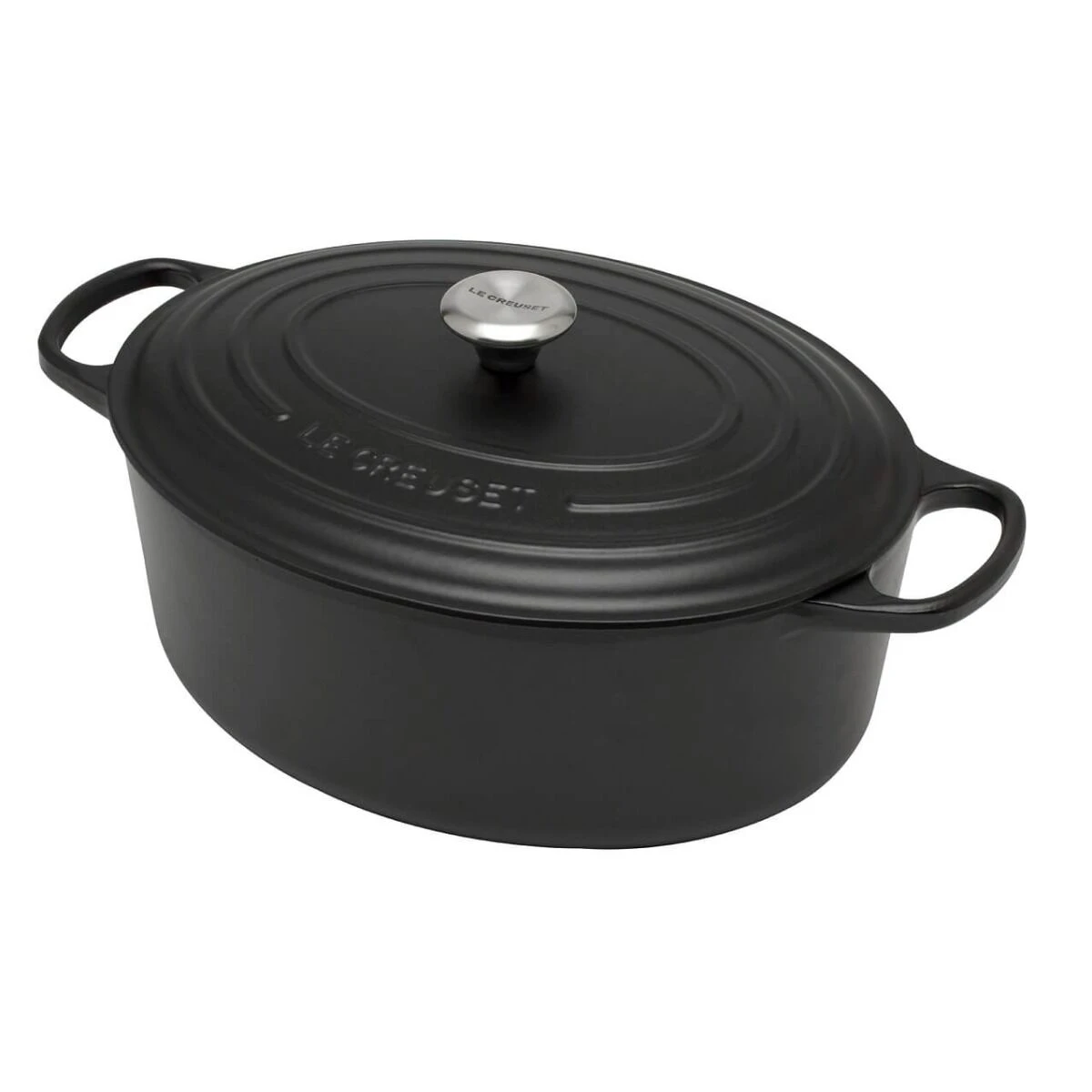 Le Creuset Signature Braadpan Ovaal 13,9 Liter ø 40 Cm Gietijzer Matzwart 3 Le Creuset Signature Braadpan Ovaal 13,9 Liter ø 40 Cm Gietijzer Matzwart