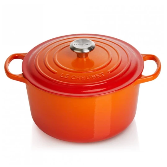 Le Creuset Signature Hoge Braadpan 5 Liter ø 24 Cm Gietijzer Vulcanique 3 Le Creuset Signature Hoge Braadpan 5 Liter ø 24 Cm Gietijzer Vulcanique