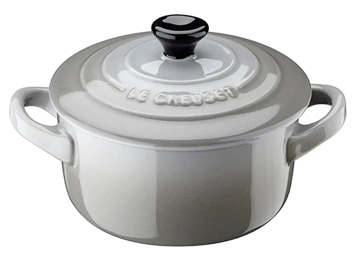 Le Creuset Minipan ø 10 Cm Aardewerk Mist Grey 3 Le Creuset Minipan ø 10 Cm Aardewerk Mist Grey