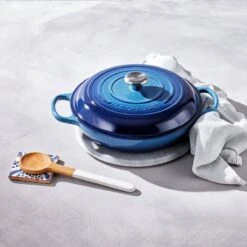 Le Creuset Multifunctionele Braadpan 3,2 Liter ø 30 Cm Gietijzer Azure -Keukengerei Verkoop multi4 1