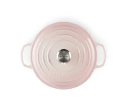 Le Creuset Signature Braadpan 2,4 Liter ø 20 Cm Gietijzer Shell Pink -Keukengerei Verkoop rs8767 lc 20190618 fr ps 00009 scr