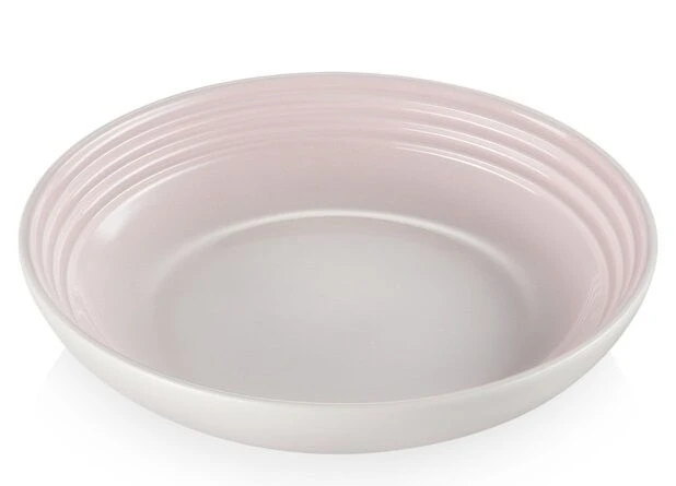 Le Creuset Diep Bord ø 22 Cm Aardewerk Shell Pink 5 Le Creuset Diep Bord ø 22 Cm Aardewerk Shell Pink - Afbeelding 3