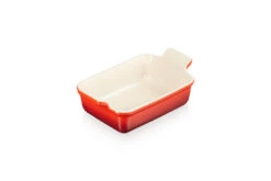 Le Creuset Rechthoekige Ovenschaal 19 X 14 Cm Aardewerk Kersrood