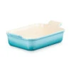 Le Creuset Rechthoekige Ovenschaal 32 X 24 Cm Aardewerk Caribbean Blue