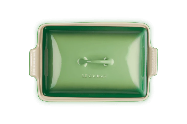 Le Creuset Ovenschaal Met Deksel 33 Cm Aardewerk Bamboo 5 Le Creuset Ovenschaal Met Deksel 33 Cm Aardewerk Bamboo - Afbeelding 3