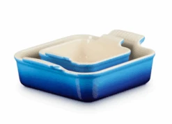 Le Creuset Ovenschalenset Aardewerk Azure 2-delig