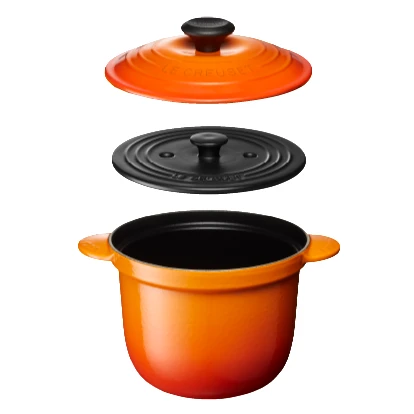 Le Creuset Every Cocotte ø 18 Cm Gietijzer Kersrood 5 Le Creuset Every Cocotte ø 18 Cm Gietijzer Kersrood - Afbeelding 3