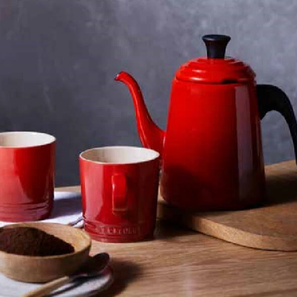 Le Creuset Barista Ketel 700 Ml Staal Glanzend Zwart 4 Le Creuset Barista Ketel 700 Ml Staal Glanzend Zwart - Afbeelding 2