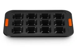 Le Creuset Pâtiliss Bakvorm Voor 12 Brownies Staal Zwart